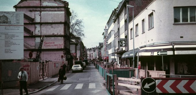 Die Sanierung des Frankfurter Stadtteil Bockenheim