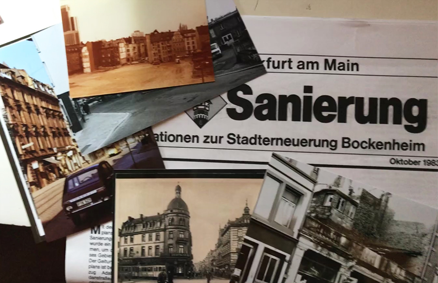 Fotos, Dokumente  und Zeitzeugen zur  Sanierung Bockenheims gesucht